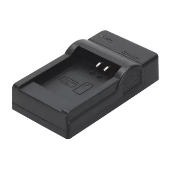 Carregador de bateria Hama Travel para bateria de máquina fotográfica digital USB
