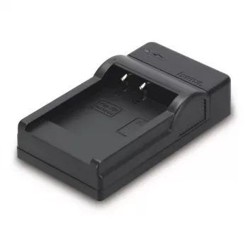 Carregador de bateria Hama Travel USB para bateria de máquina fotográfica digital