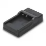 Carregador de bateria Hama Travel USB para bateria de máquina fotográfica digital