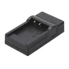 Carregador de bateria Hama Travel USB para bateria de máquina fotográfica digital
