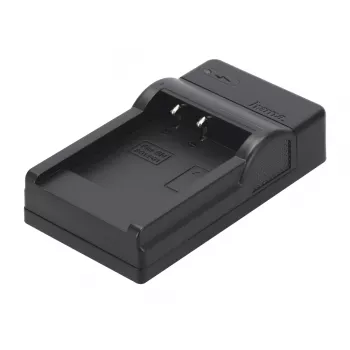 Carregador de bateria Hama Travel USB para bateria de máquina fotográfica digital