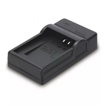 Carregador de bateria Hama Travel USB para bateria de máquina fotográfica digital
