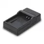Carregador de bateria Hama Travel USB para bateria de máquina fotográfica digital