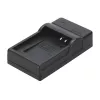 Carregador de bateria Hama Travel USB para bateria de máquina fotográfica digital
