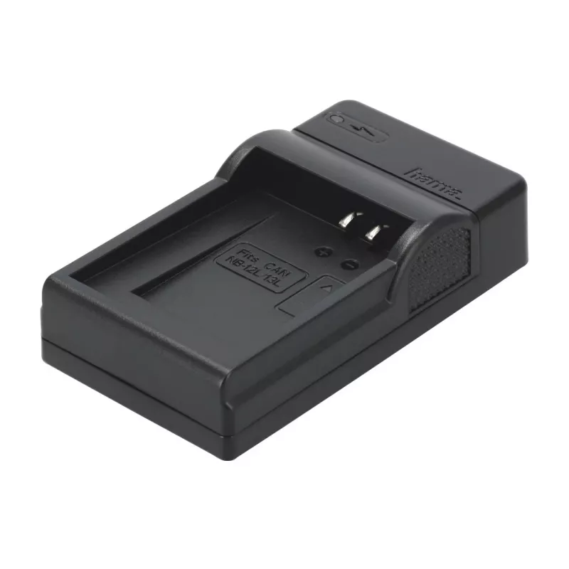Carregador de bateria Hama Travel USB para bateria de máquina fotográfica digital