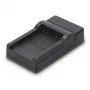 Carregador de bateria Hama Travel USB para bateria de máquina fotográfica digital