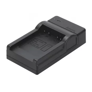 Carregador de bateria Hama Travel USB para bateria de máquina fotográfica digital