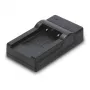 Carregador de bateria Hama Travel USB para bateria de máquina fotográfica digital