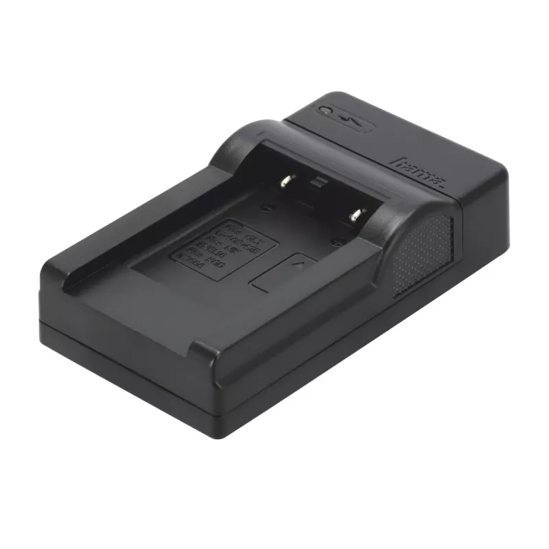 Carregador de bateria Hama Travel USB para bateria de máquina fotográfica digital