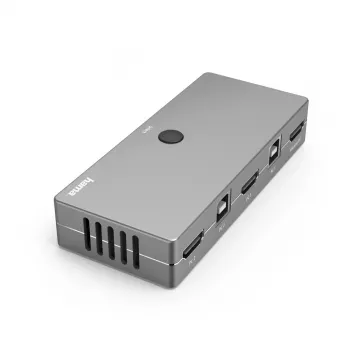 Comutador KVM Hama 00200135 USB HDMI 4K Ultra HD