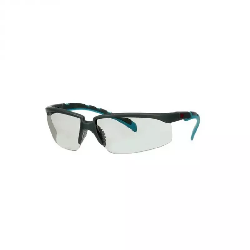 3M S2007SGAF-BGR Óculos de proteção óculos de segurança plástico azul, cinzento