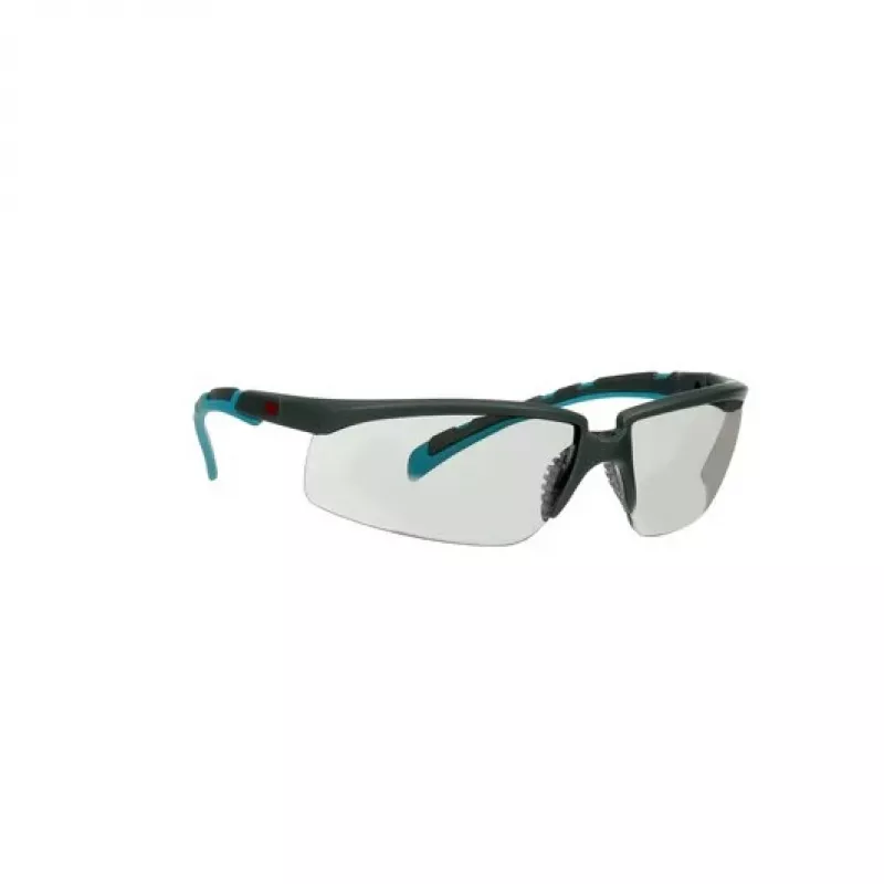 3M S2007SGAF-BGR Óculos de proteção óculos de segurança plástico azul, cinzento