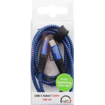 Cabo Lightning 2GO 797196 1 m azul USB-C