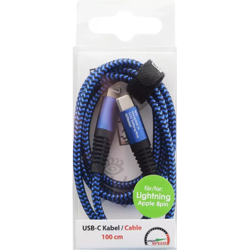 Cabo Lightning 2GO 797196 1 m azul USB-C