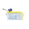 Estojo HERMA 20005 rígido EVA transparente amarelo 110x230mm