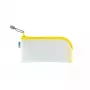 Estojo HERMA 20005 rígido EVA transparente amarelo 110x230mm