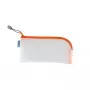 Estojo HERMA 20006 rígido EVA laranja transparente 110x230mm