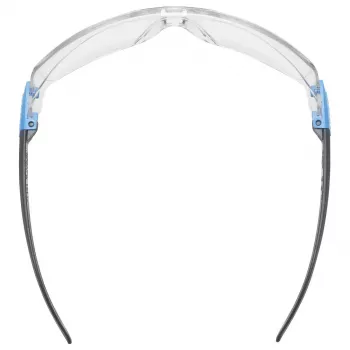 Óculos de proteção Uvex i-lite plástico azul cinzento lentes transparentes