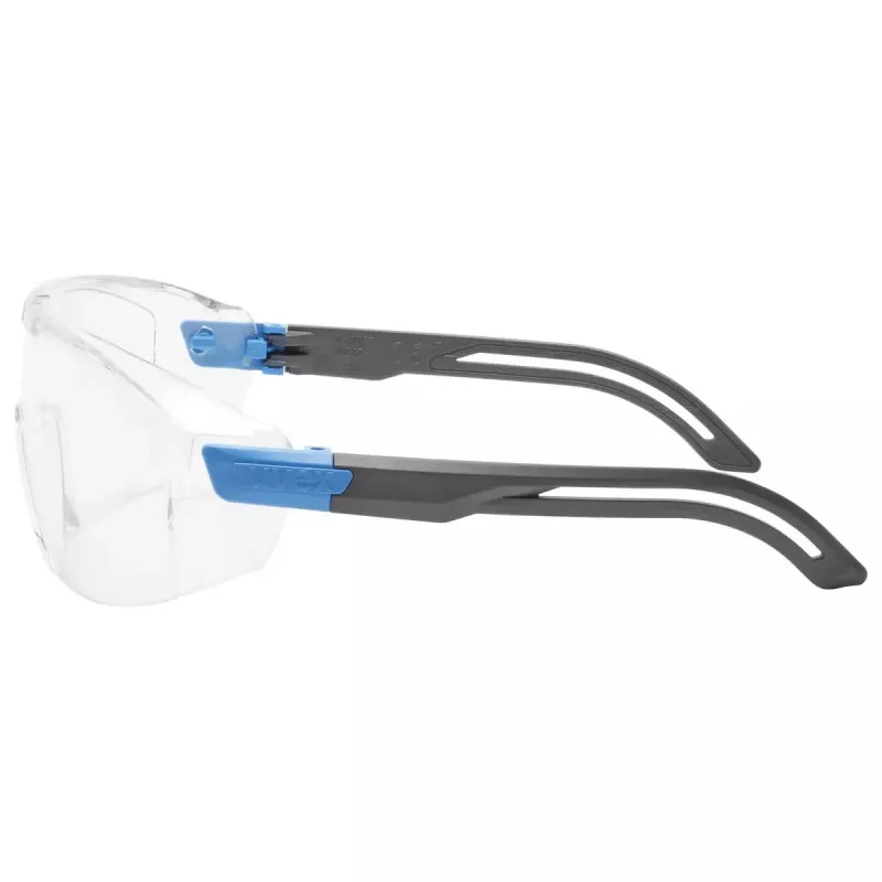 Óculos de proteção Uvex i-lite plástico azul cinzento lentes transparentes
