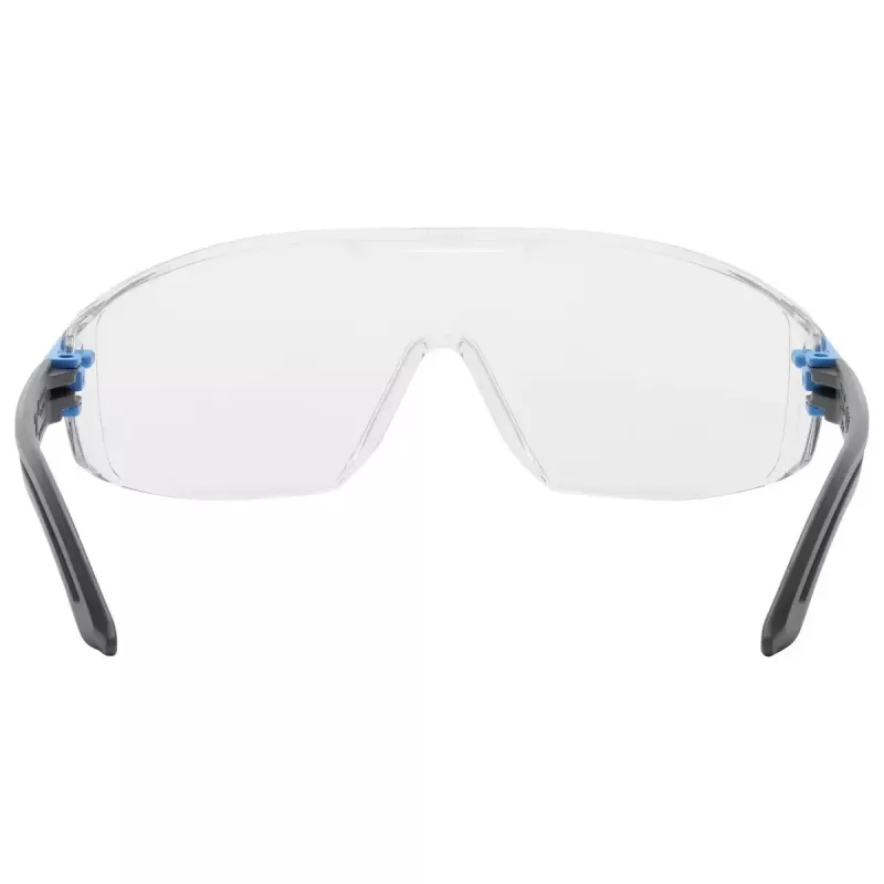Óculos de proteção Uvex i-lite plástico azul cinzento lentes transparentes