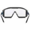 Óculos de proteção Uvex i-guard policarbonato azul cinzento transparente