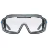 Óculos de proteção Uvex i-guard policarbonato azul cinzento transparente