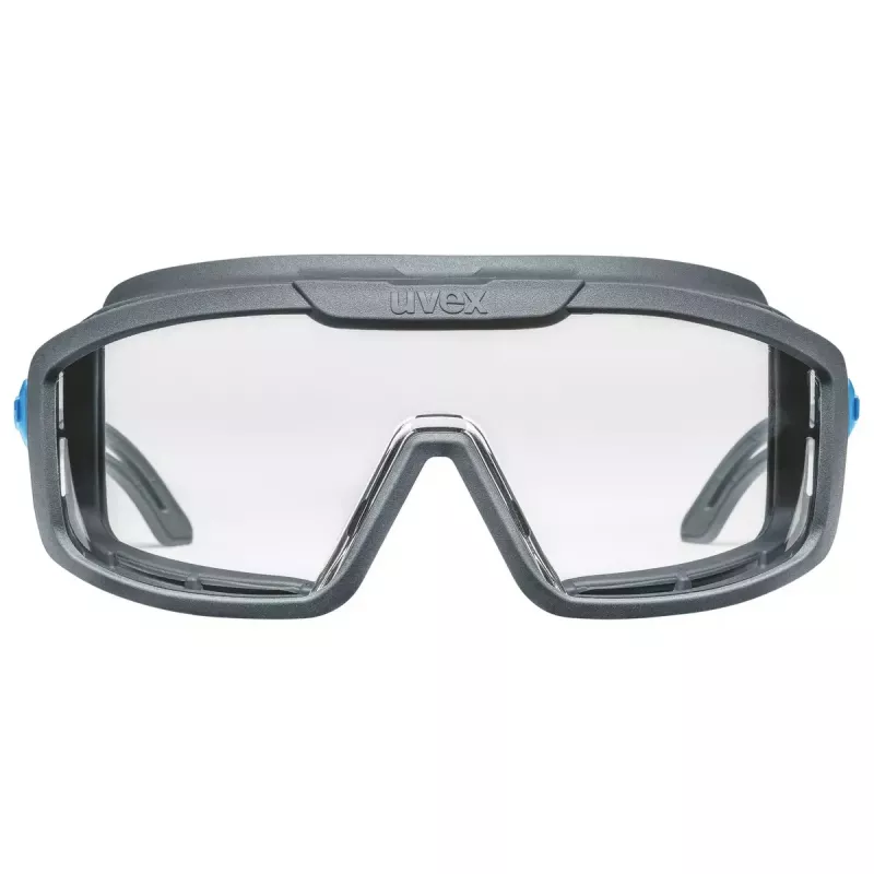 Óculos de proteção Uvex i-guard policarbonato azul cinzento transparente
