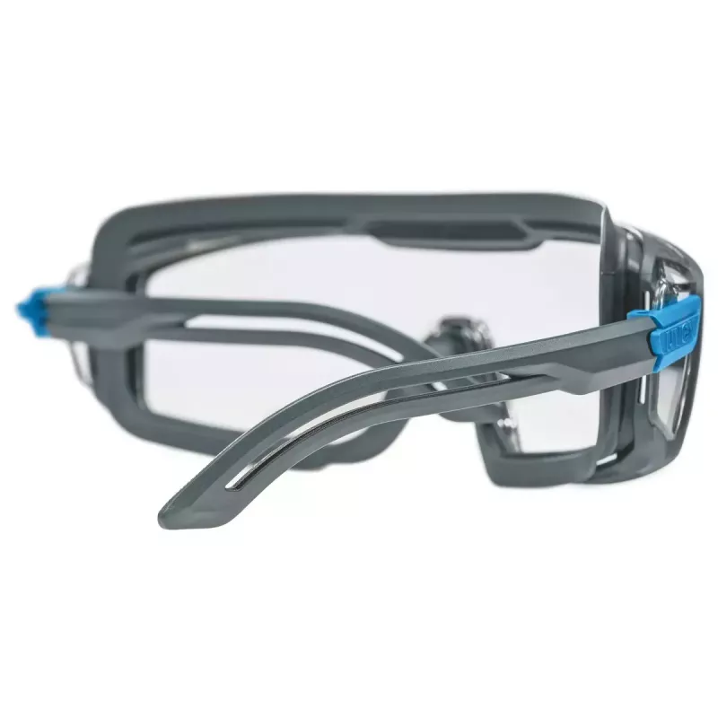 Óculos de proteção Uvex i-guard policarbonato azul cinzento transparente