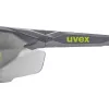 uvex suXXeed 9181281 óculos de proteção, lente cinzenta, policarbonato, armação antracite/lima