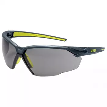 Óculos de proteção Uvex suXXeed cinzento-amarelo lente de policarbonato 1,9mm