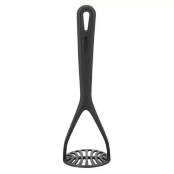 Esmagador de batatas tradicional Westmark Gentle — plástico, preto, 275 mm de comprimento, 85 mm de profundidade/altura