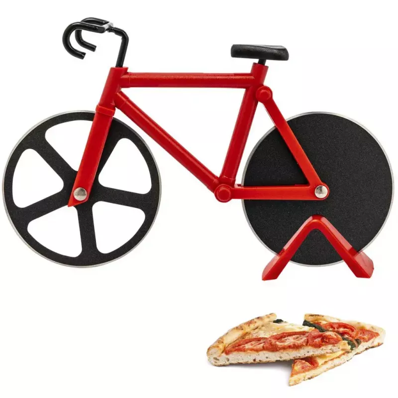 Westmark Fuentez cortador de pizza, aço inoxidável/plástico, 185×35 mm, preto/vermelho