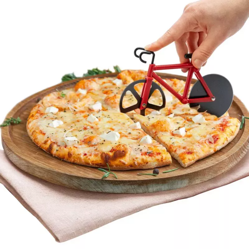 Westmark Fuentez cortador de pizza, aço inoxidável/plástico, 185×35 mm, preto/vermelho