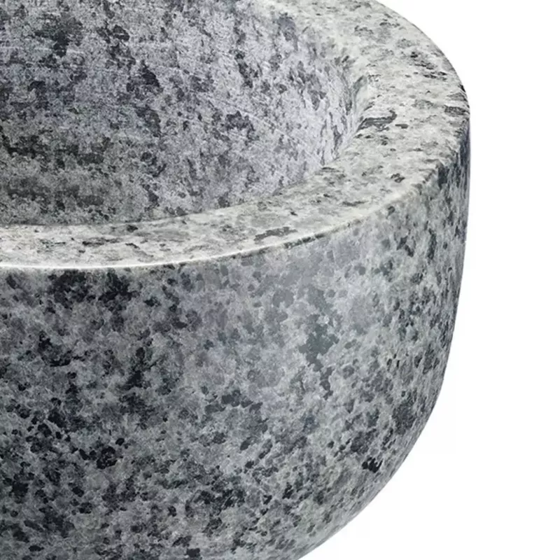 Almofariz e pilão Westmark granito cinzento — granito, Ø 13 cm, 131×131 mm