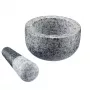 Almofariz e pilão Westmark granito cinzento — granito, Ø 13 cm, 131×131 mm