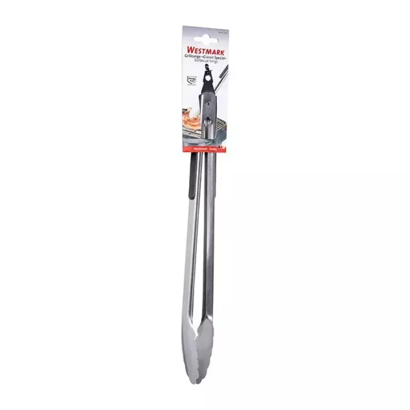 Pinça Westmark 15162270 aço inoxidável e plástico, 377 mm de comprimento, 38 mm de largura