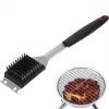 Escova de grelhar para exterior Westmark 15072280 — cerdas de aço inoxidável, cabo PP/TPE, 65×385×35 mm