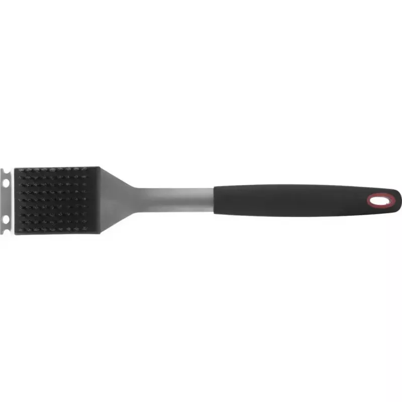 Escova de grelhar para exterior Westmark 15072280 — cerdas de aço inoxidável, cabo PP/TPE, 65×385×35 mm