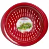 Coador de cozinha Westmark 2424227R, plástico, redondo, 25 cm de diâmetro, vermelho