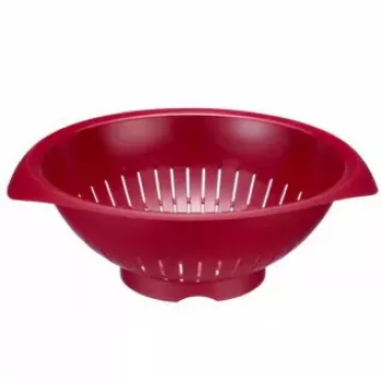 Coador de cozinha Westmark 2424227R, plástico, redondo, 25 cm de diâmetro, vermelho