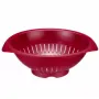Coador de cozinha Westmark 2424227R, plástico, redondo, 25 cm de diâmetro, vermelho