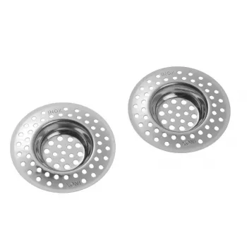 Coador de cozinha Westmark 52082270, aço inoxidável, redondo, Ø 7 cm, altura 10 mm