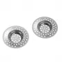 Coador de cozinha Westmark 52082270, aço inoxidável, redondo, Ø 7 cm, altura 10 mm