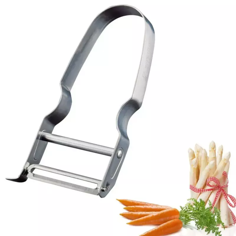 Westmark Steel 60902270 descascador de espargos, aço inoxidável