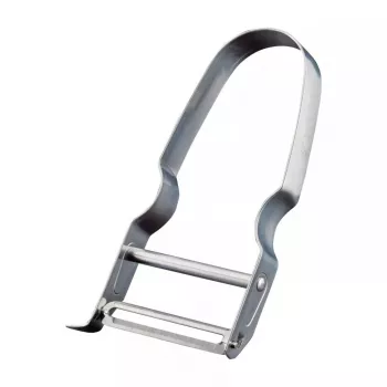 Descascador de espargos Westmark Steel modelo 60902270, lâmina de aço inoxidável, 65×13×115 mm