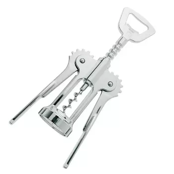 Saca-rolhas de duas pontas Westmark 6155556C, acabamento cromado, aço e aço zincado, embalagem 73×38×205 mm