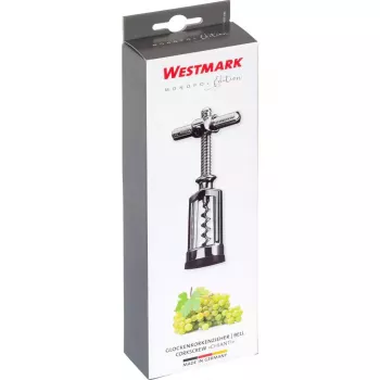 Saca-rolhas Westmark 6255336C, aço zincado, 150 × 68 × 35 mm, fabricado na Alemanha