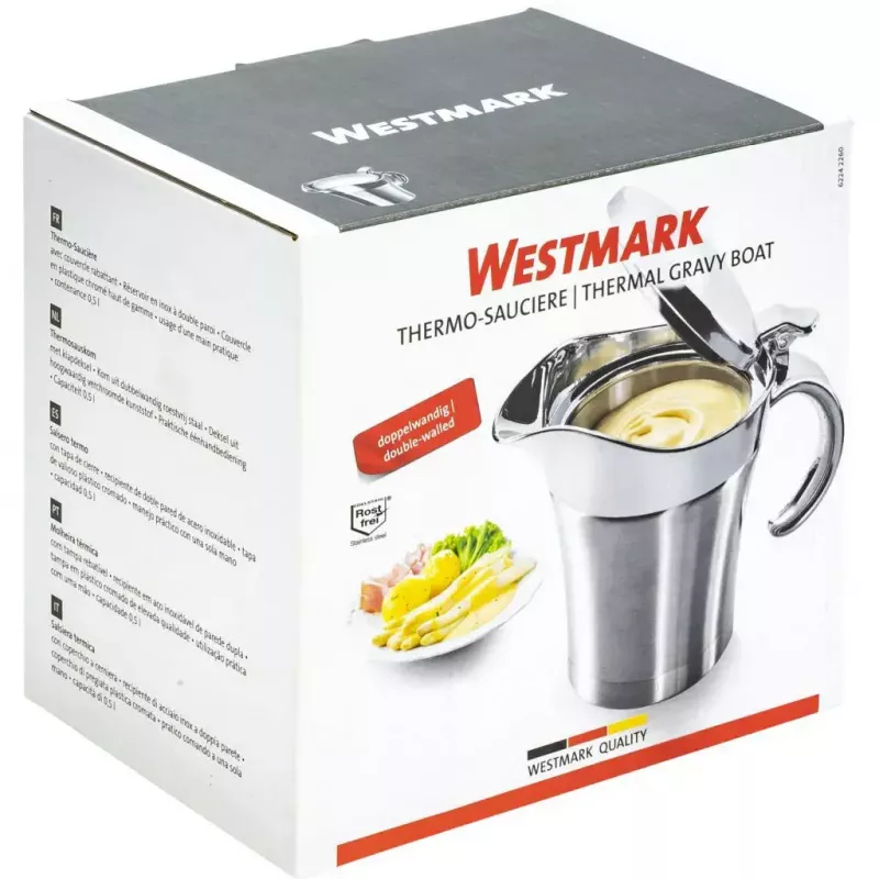 Molheira Westmark 62242260, aço inoxidável com partes de plástico, 500 ml, 143×115×180 mm