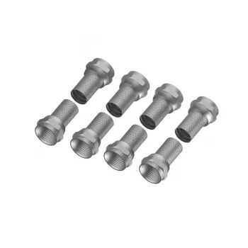 Conector coaxial tipo F Hama 00305117 8 unid.