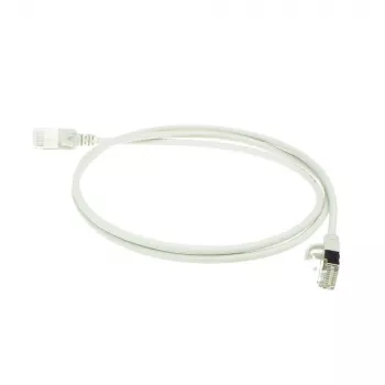 Cabo de rede slimline snagless para centro de dados ACT cinzento 7 metros LSZH U/FTP CAT6A com fichas RJ45